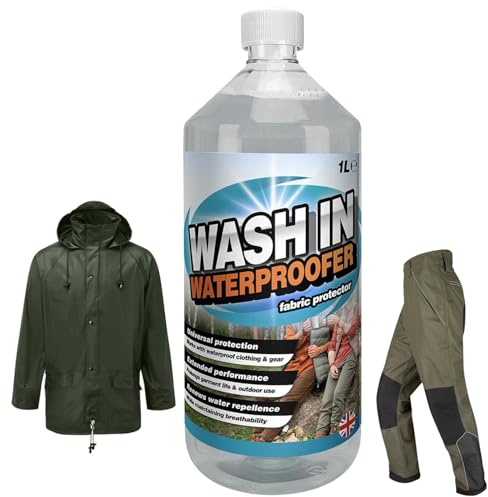 STAR SUPPLIES 1L Wash In Waterproofer Fabric Protector Prolongs Garment Life & Outdoor Use (1)