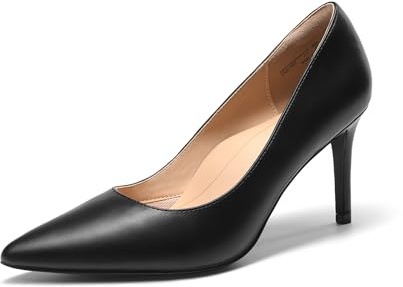 DREAM PAIRS Escarpins Femme Confortables Bout Pointu Talon Aiguille Chaussures Élégantes Soutien Voûte Plantaire Confort Toute la Journée Bureau Travail Soirée Mariage