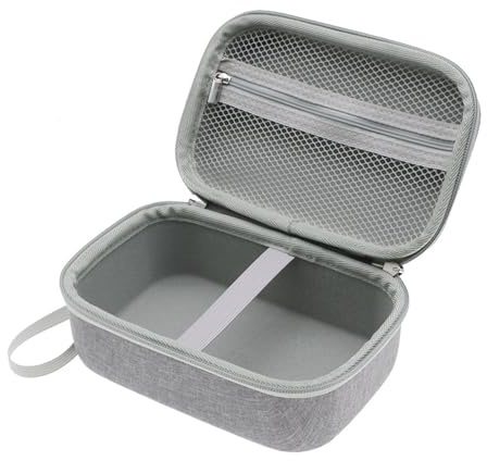 Hsioluted Organizers Bag for Labeling Device Protective Case Water Resistant Exterior and Spacious Net Pocket Label Maker Case