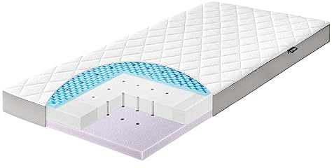 Julius Zöllner Babymatratze Dr. Lübbe Air Premium, TÜV zertifiziert, Standard 100 by OEKO-TEX, 60 x 120 cm