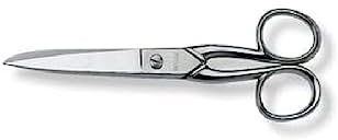 Victorinox Tijeras domésticas profesionales France, hoja extra afilada, 15 cm, acero inoxidable, gris