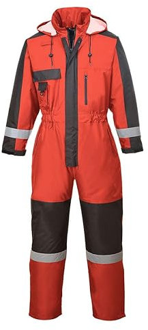 Portwest Combinaison HIVER, Couleur: Rouge, Taille: L, S585RERL