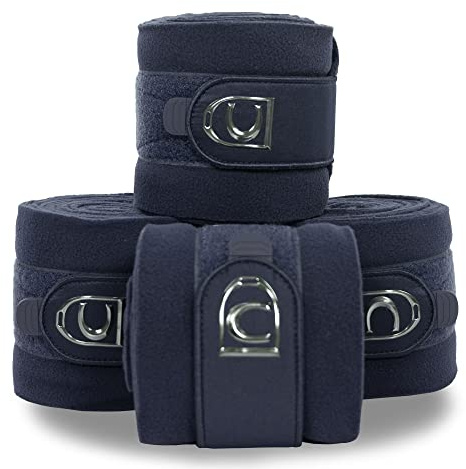 Cavallo Fleece Bandagen HIVA in darkblue