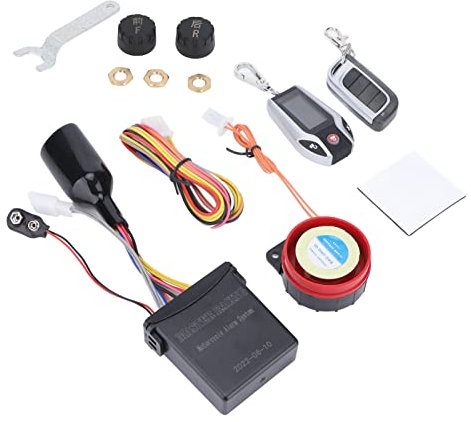 Sistema di sicurezza per auto a 2 vie, display LCD, blocco automatico, sblocco, anti-dirottamento, altoparlante 105-125 dB, sistema di allarme moto per veicoli