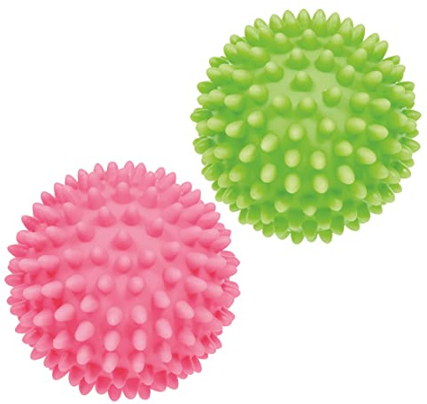 Küchenprofi Trocknerbälle SOFT, Ø 7 cm, Wiederverwendbare Wäschetrocknerbälle 2 Stück, für weichere Wäsche