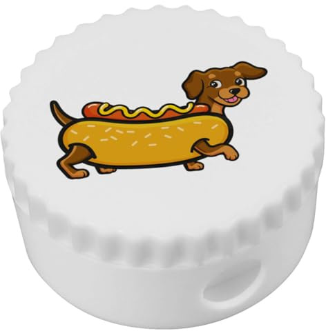 Azeeda 'Hot-Dog-Wurst-Hund' Kompakt Spitzer (PS00033069)