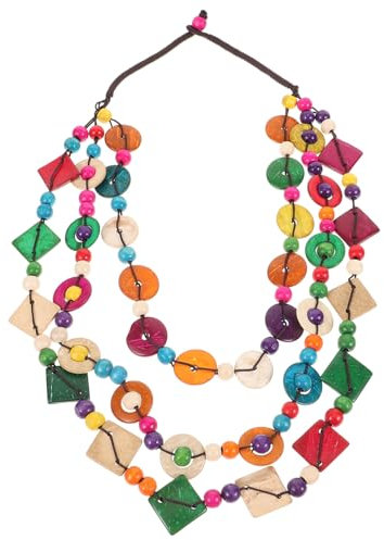 Abaodam 3-teilige Klobige Statement-halskette Für Damen Im Boho-stil Für Bis Formelle Anlässe