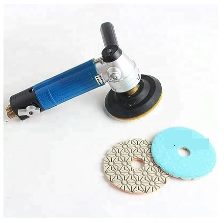 Lucidatore ad aria bagnata, Lucidatrice a umido con aria di scarico posteriore portatile for pietra di marmo di granito facile da prendere in mano for il funzionamento