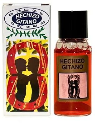 Extracto de Perfume de Hechizo Gitano para Atracción (10ml) | Atraer a la Persona Amada | Lograr, Vencer y Obtener Éxitos Amorosos | Extracto Esotérico de Perfume Ashe Milenario.