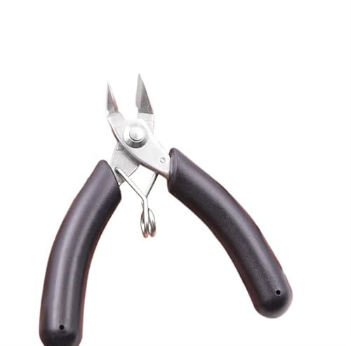 GSCLZ Bolt Cutter Stainless Steel Palm Pliers Needle Nose Pliers Diagonal Pliers Mini Bolt Cutters Small Soft Electronic Cutting Pliers For Mechanics Carpentry(9mm)