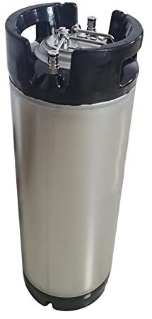 RLVYTA Heimbrausystem 10L / 20L Bierfass Corny Tank Fass Sirup Milch Sodafass Gummigriff Eimer Kugelverschluss Heimbrau-Sets(20L 5gal)
