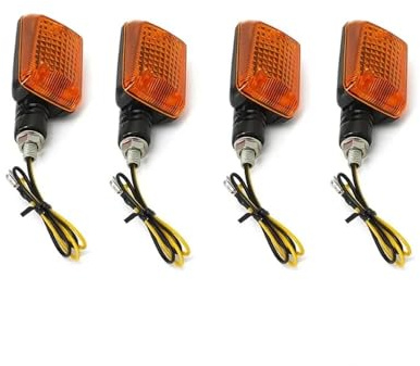 DUSHUO Intermitentes para CB 250 350 400 500 650 900 para Shadow 750 4 Piezas De Accesorios De Luz De Giro Universal para Motocicleta