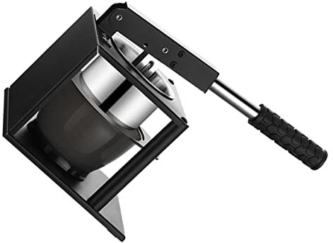 Cabilock 1 Pieza exprimidor manual presionado aluminio herramienta de prensa de frutas gadget de cocina el plastico Black