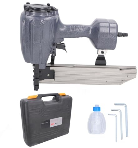 Pistolet à Air comprimé 0.50 à 0,80 mpa, en alliage d'aluminium, cloueur pneumatique à haute efficacité pour l'emballage de meubles