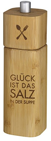 Räder Salzmühle Glück ist das Salz in der Suppe