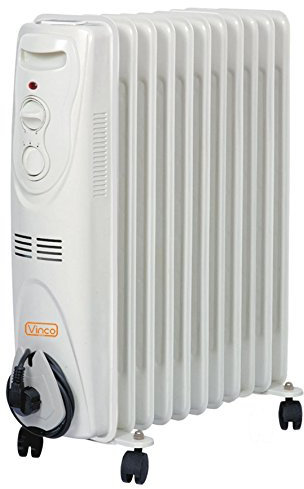 Vinco 70502 Radiatore ad Olio, Bianco