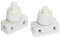 Tibelec 544410 Lot de 2 interrupteurs à encaster blancs
