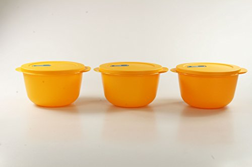 TUPPERWARE CrystalWave rond 2,0 L orange (3)