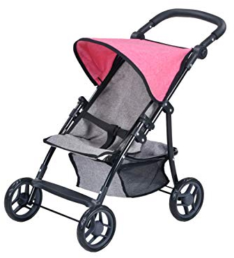Knorrtoys 16822 Puppenbuggy Liba - Jeans Blau