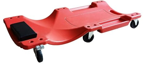 Chariot de Visite mécanicien Auto Appui-tête Range-Outils Planche à roulettes