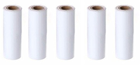 SUCHUANGUANG 5 pièces 80x30 MM Rouleau de Papier de reçu Thermique pour Mobile 80 MM POS imprimante Thermique Papier d'imprimante Blanc