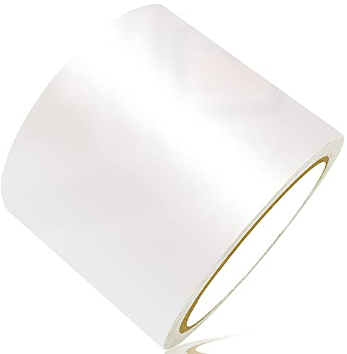 LANUCN PVC Planen Reparaturband, Durchsichtig 8cm x 10m Zelt Reparaturset für PVC-beschichtetes Sonnenschirm, lkw abdeckplane, Markise, Vorzelt, Pavillon