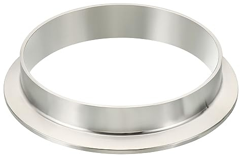 PATIKIL Tri Clamps Ferrules,102mm(4 Inch) OD Compression Fitting Ferrule Long Weld Clamp Ferrule Stainless Steel Ferrule Pipe Fitting for Plumbing Refrigeration 1Pcs