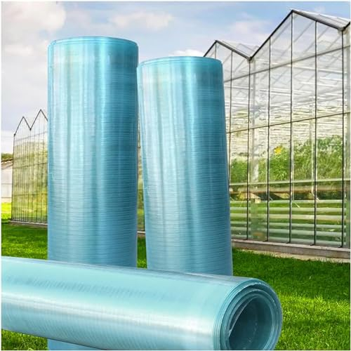 Polycarbonat-Dach, für den Außenbereich, transparente Isolierung, Kunststoff-Pavillon, Baldachin, 0,8 mm, Tageslicht-Blatt, leicht zu biegen und zu schneiden, für Gewächshaus, Gartenhütten (Größe: 150