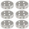 LQI Lot de 6 plaques de rechange pour porte-savon avec aimant, porte-savon magnétique qui se presse facilement dans tous les savons, convient pour porte-savon, douche et salle de bain.