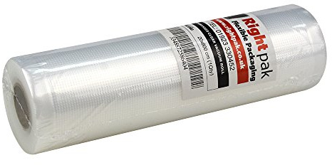 Rightpak Vacuum Food Sealer Rolls Bags, Sous Vide Bags, BPA Free, Durable Commercial Customized Size Food Bags for Food Storage and Sous Vide Cooking (1 PC, 20x600cm)