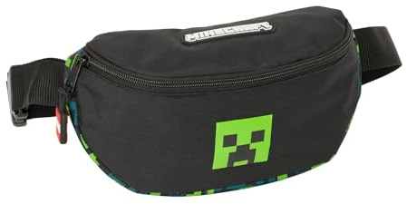 Minecraft TNT Sac Banane pour Enfants Idéal pour Les Jeunes et Les Enfants de différents âges, Confortable et Polyvalent, qualité et résistance, 23 x 9 x 14 cm, Multicolore, M, Décontracté