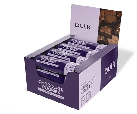 Bulk Macro Munch Barre Protéinée | Chocolat Cookies | 12 x 62g | 20g de protéines par barre | Faible en sucre | Riche en fibres | Texture à trois couches | Idéale à emporter