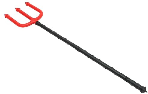 OUNONA Forcone Diavolo con Staccabile per Costume Halloween Cosplay Accessorio Punte per Feste e Masquerade