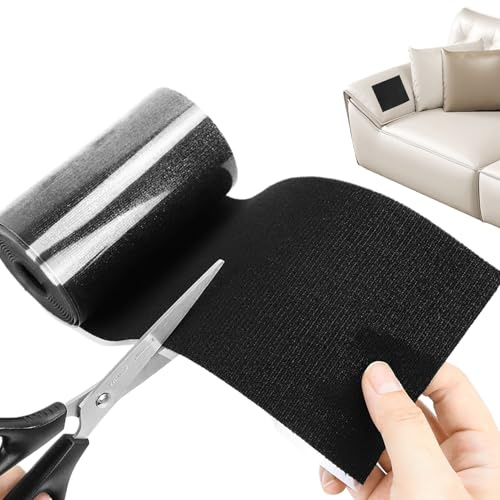 Canvas Repair Tape -Portable Powerful Fabric Repair Tape, Self-Adhesive Clothing Patch - Tear-Resistant Washable Canvas Repairs Tapes For Leather Upholstery Clothes Furniture Fabric Boat Cover Pool
