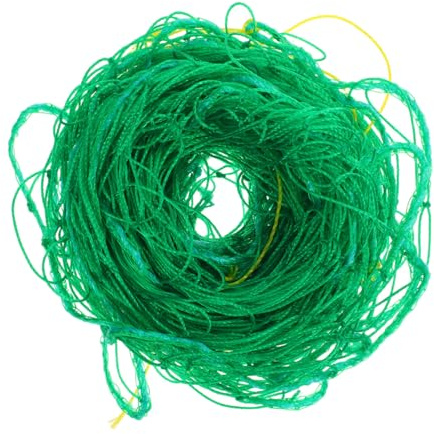 Yardenfun Pflanzennetz Grün Verstärktes Ranknetz für Kletterpflanzen Garten Gewächshaus Robustes Kunststoff Spalier für Tomaten Gurken Blumen Einfache Befestigung Vielseitige Pflanzenstütze