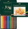 Faber-Castell 110024 Matite Colorate Polychromos, Set di 24 Matite Colorate Professionali in Astuccio Metallico, Set Matite da Disegno con Mina da 3,8 mm, Pigmenti Senza Acidi per Varietà di Superfici