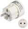Hama Reisestecker USA Typ A (Adapter für Amerika, Japan, Kanada, Brasilien, Thailand, geeignet für Geräte mit Euro- oder Konturenstecker)