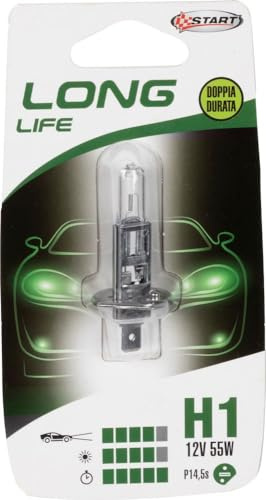 START H1 Long Life Einzellampe für Autolampen 12V 55W P14.5s