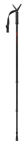 Gamo 1 Bastón Horquilla, Hombre, Negro, Talla Ãšnica