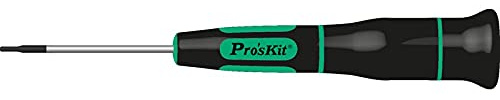 Proskit Tournevis de précision Plat 3 mm Chrome-Moli Vanadio SD-081-S5.