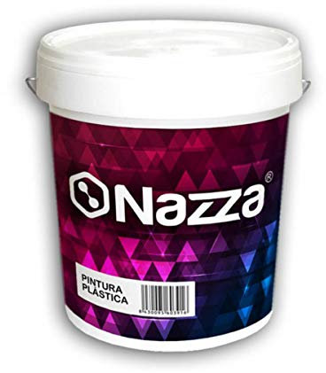 Pintura Acrílica Antimoho NAZZA PREMIUM AMH - Exteriores e Interiores - Color Blanco Nieve, 15 Litros