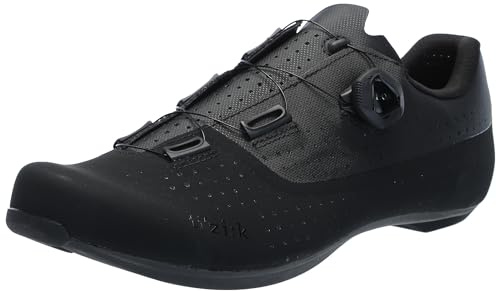 Fizik Tempo Overcurves R4, Unisex Erwachsene, Weiß/Schwarz, 46 ½