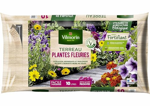 Vilmorin - Terreau Plantes Fleuries 10L