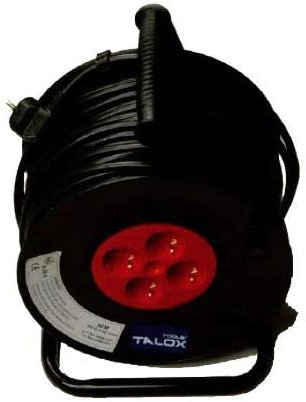 Talox enrollacables 3g x 1,5 mm 50 metros (alargadera) hjr-4