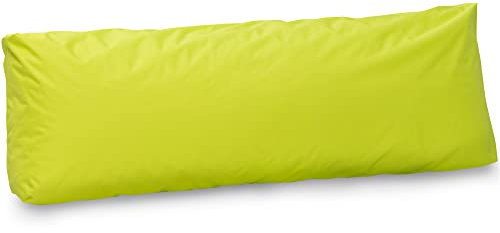 Spatium Jumbo XXL Palettenkissen Set abnehmbar Bezug wasserdicht gesteppt Palettenpolster Palettenauflage Palettensofa (Apfel Grün, Langes Rückenkissen 80x40x20)