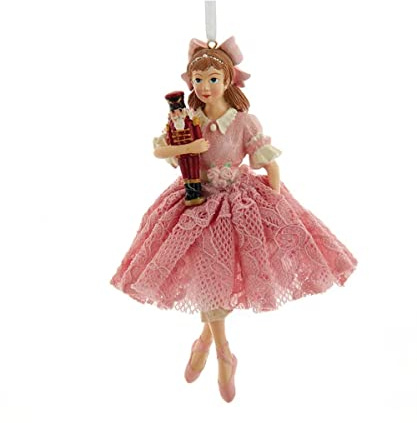 The Bridge Collection Ballerina Clara prydnad - 12,7 cm nötknäppare balett julprydnad - present till dansare
