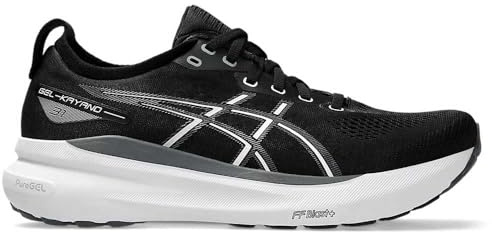 ASICS Gel-Kayano 31Sneaker för män, Svart vit, 44.5 EU