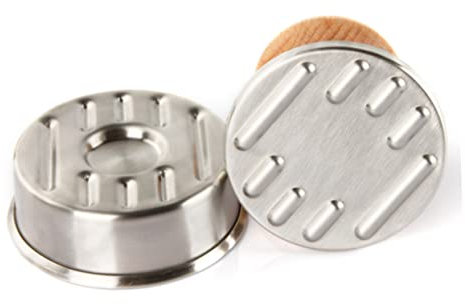 BESPORTBLE Teigpressform Stainless Steel inoxlm Patty-Form Hamburger Patty Burgerpresse zerschlagen alt Multifunktions-Burgerpresse Sandwichmaker Fleischpastete Schimmel Kuchen Umformmaschine