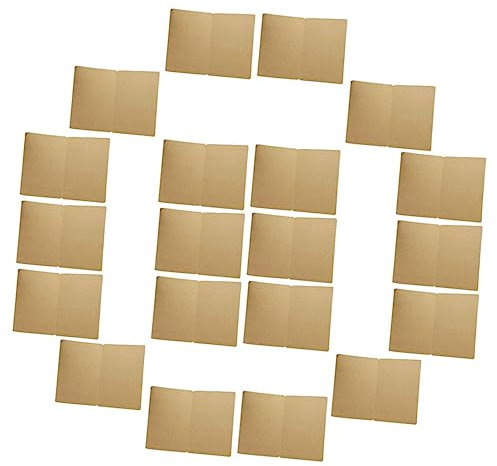 OFFSCH 20stücke Leere Rustikale Grußkarten Kraftpapier Für -karten Geburtstagskarten Und Persönliche Botschaften Für Kreative Bastelprojekte