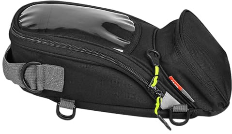 Genérico Bolsa De Tanque De Motocicletas - Motocicletas Mochilas De Tanques | Bolsas De Motos Negras De Oxford | Mochila Sin Deslizamiento Mochilas | Accesorios De De Motor Frontbag para La May